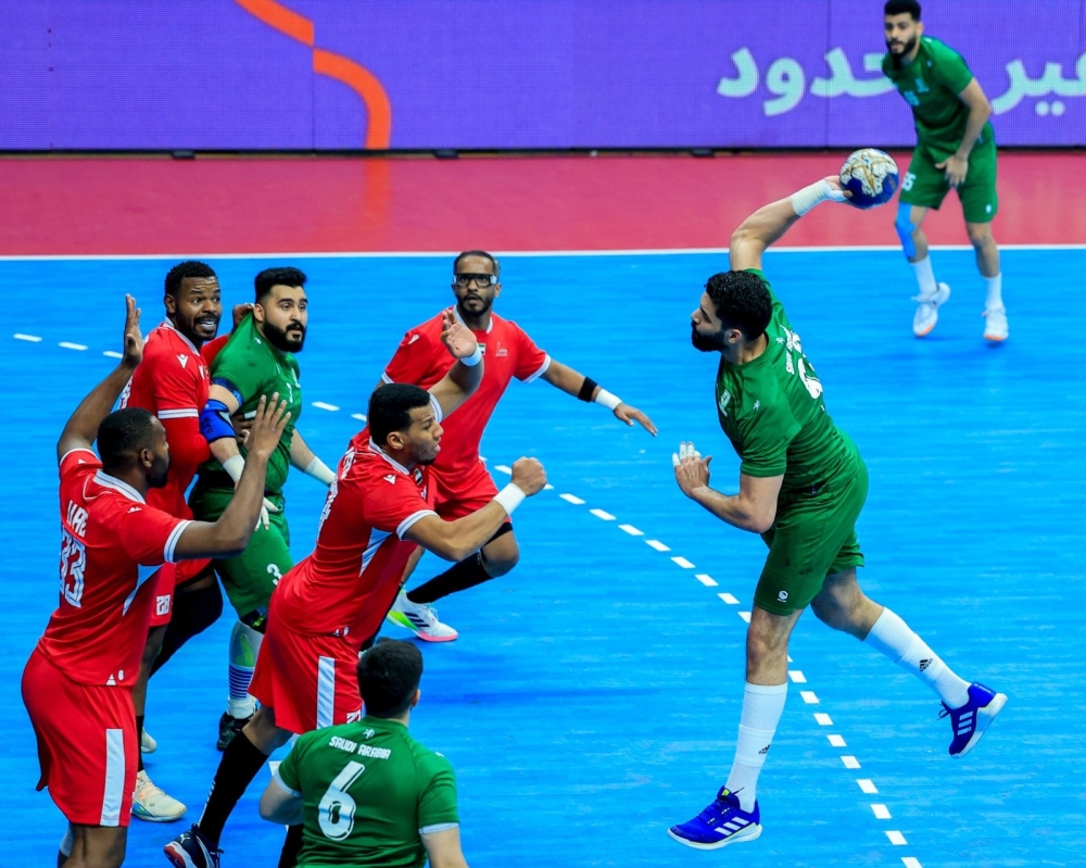 أخضر اليد يتعادل أمام الإمارات في كأس العرب بالكويت