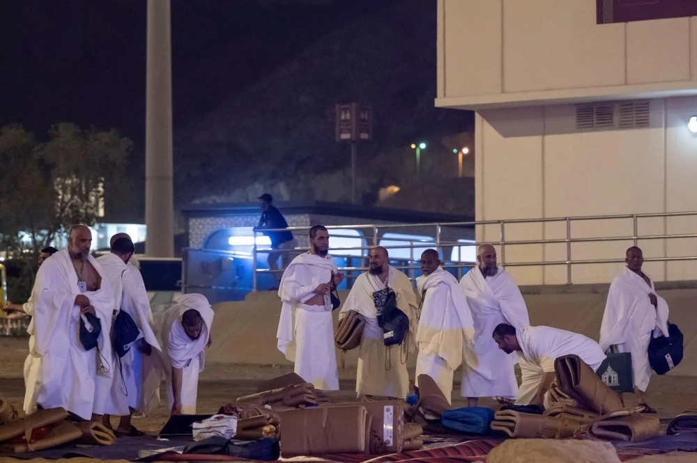 شاهد.. امتلاء جسر الجمرات بالحجاج لرمي جمرة العقبة الكبرى - واس