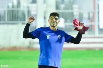 محمد صبحي حارس الزمالك المصري على أعتاب روشن