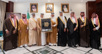 محافظ الأحساء يستقبل رئيس وأعضاء مجلس إدارة نادي الفتح