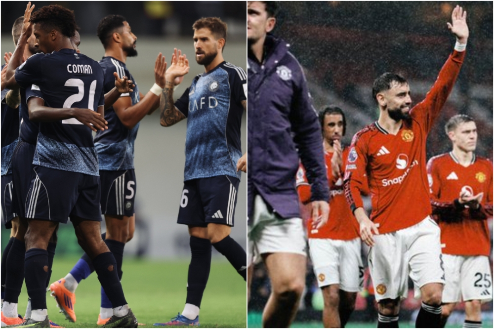 مواجهة محتملة بين مانشستر يونايتد والنصر