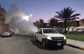 وشملت الجهود 141 ألف عملية تعقيم لـ ”بؤر التكاثر“ في 9 أشهر
