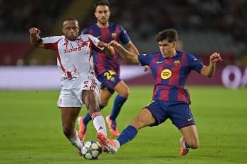برشلونة وألمبياكوس