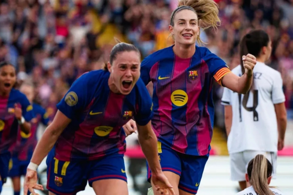 سيدات برشلونة يحسمن الكلاسيكو أمام الريال برباعية