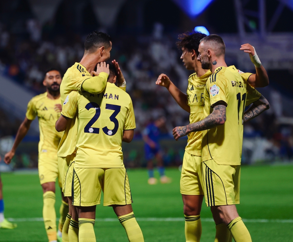 عاجل .. موقف ثنائي النصر من مباراة أركاداغ 