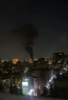 ضربة إسرائيلية تستهدف أجزاء من مبنى التلفزيون الإيراني - وكالات