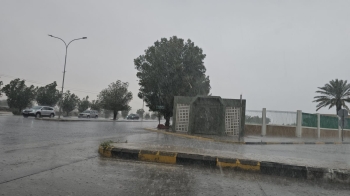 هطول أمطار على الجبيل - اليوم 