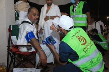 710 متطوعًا قدموا خدمات إسعافية لأكثر من 3 آلاف حاجاً في المشاعر
