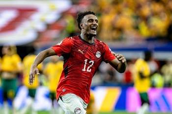 هيثم حسن لاعب منتخب مصر