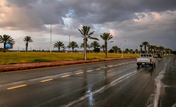 أمطار على جازان (أرشيفية)