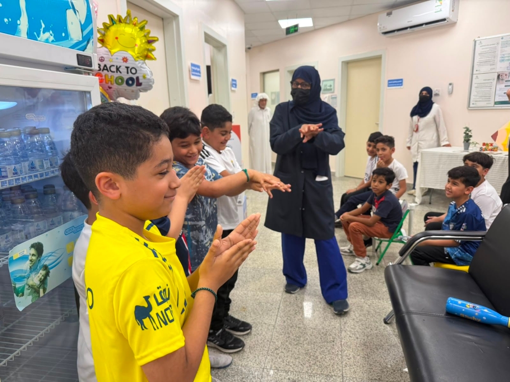 «بصحة نبدأ» تعزز التثقيف الوقائي لطلاب القطيف