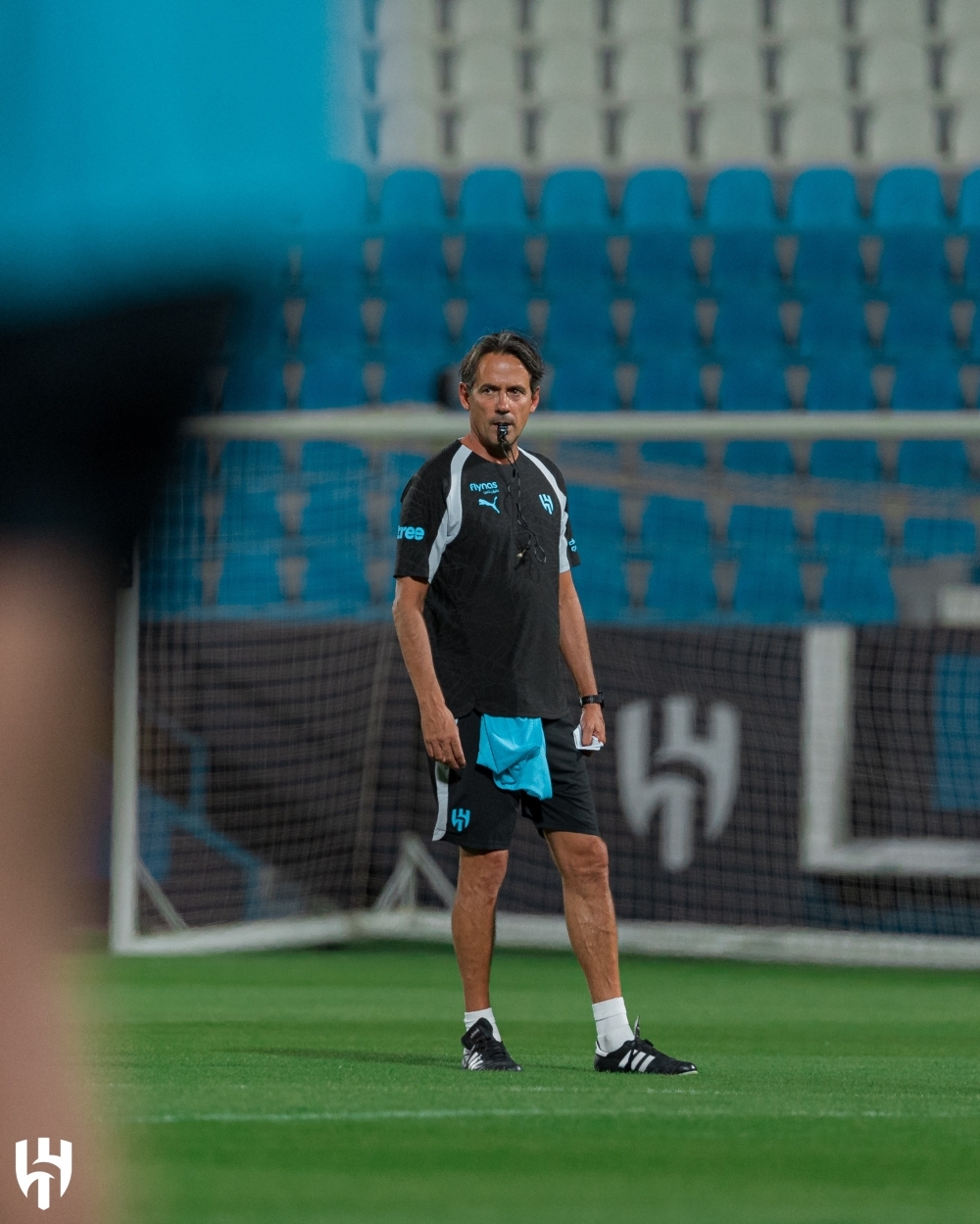 إنزاغي يستقر على ثلاثي هجوم الهلال أمام الأهلي في روشن