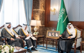 محافظ الأحساء يستقبل ممثلي جمعية محاريب للعناية بالمساجد