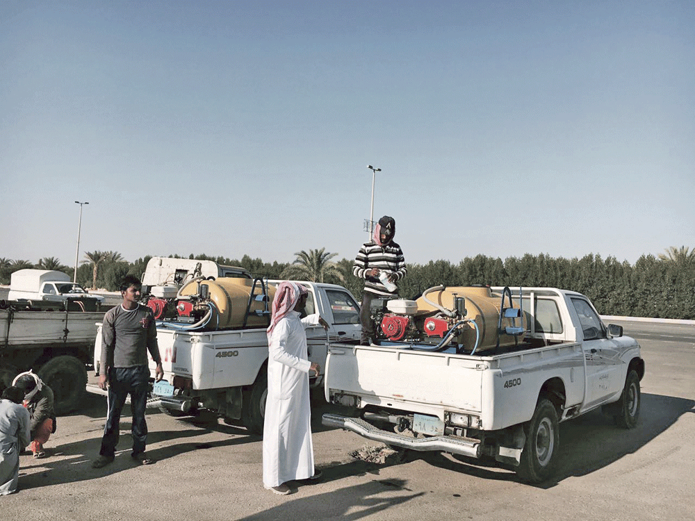 حملة للإصحاح البيئي بمحافظة خباش