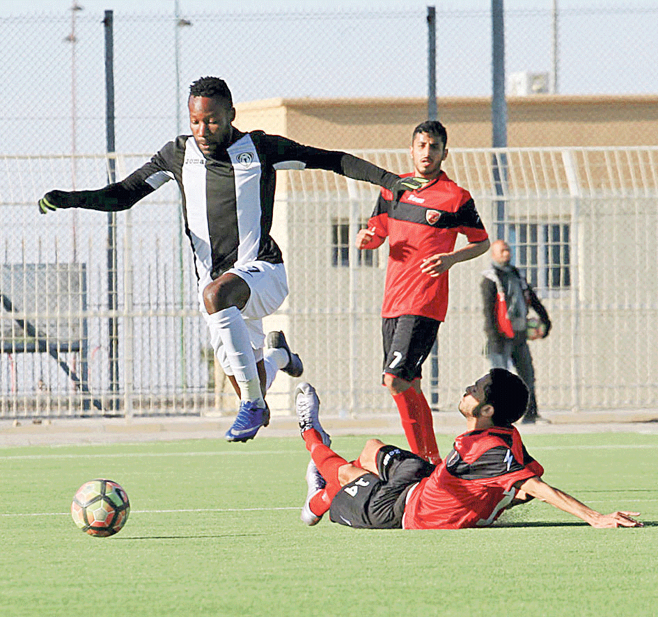 هجر تغلب على القيصومة 3 - 2
