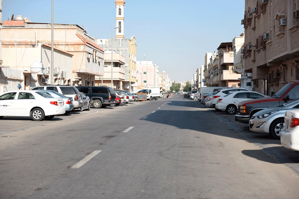 شوارع الثقبة المطورة (تصوير: هاني الخميس)