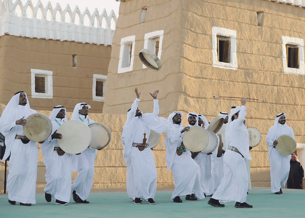 المهرجان يجمع بين التراث الجميل والحاضر المشرق (واس)