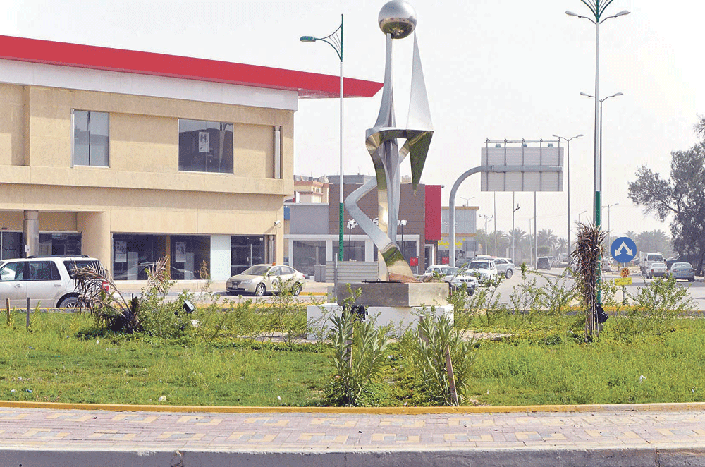 الميدان الرئيس للجفر (تصوير: حمزة بوفهيد)