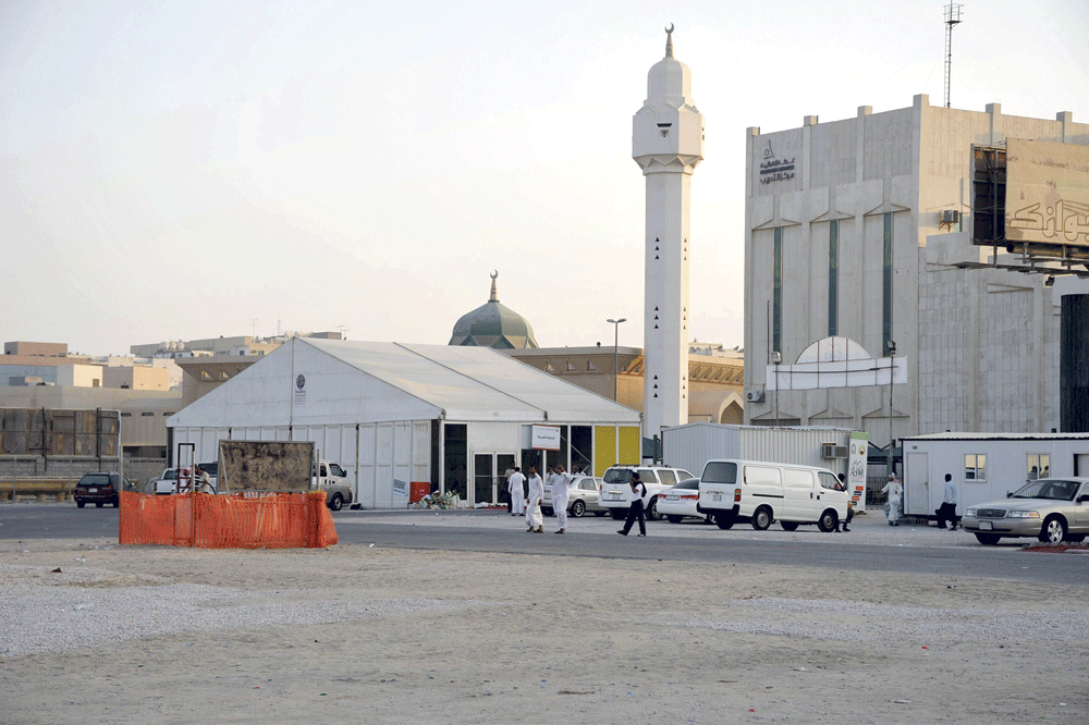 مخيم إفطار تابع لأحد مساجد الدمام اليوم