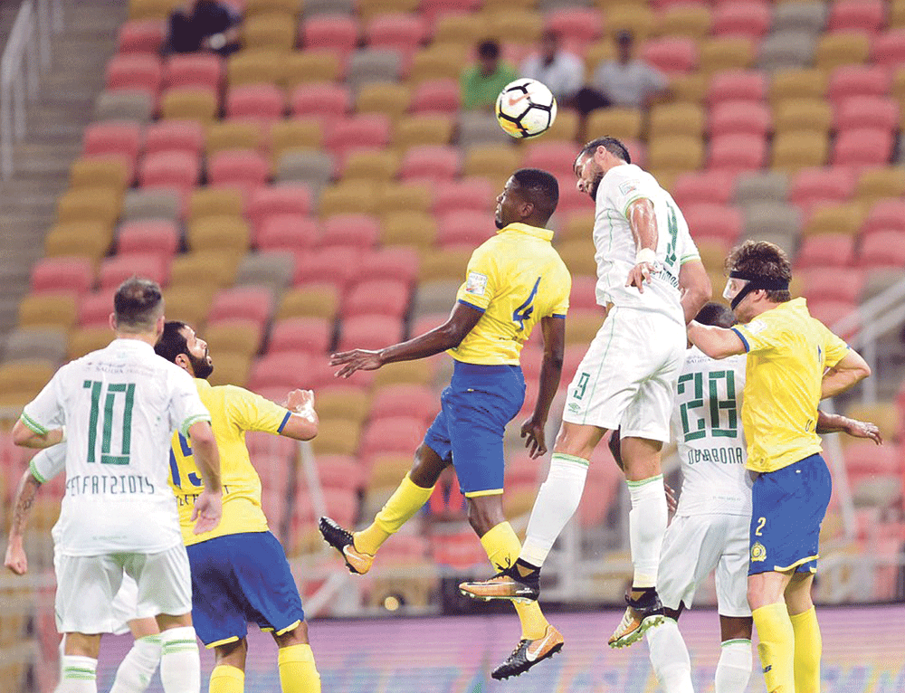 النصر والأهلي يكتفيان بالتعادل في الكلاسيكو (اليوم)