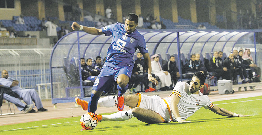 الشباب قدم مباراة قوية أمام الهلال
