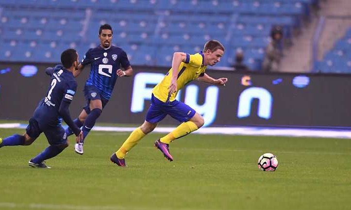 النصر يتأهل إلى نهائي كأس ولي العهد بفوزه على الهلال بهدفين دون رد