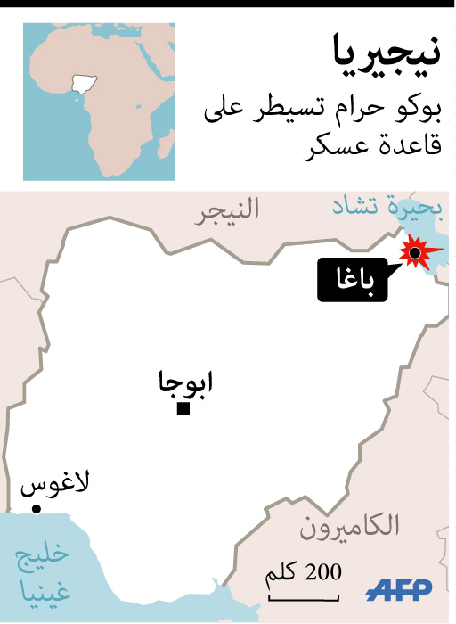 «بوكو حرام» تسيطر على قاعدة للجيش في شمال شرق نيجيريا
