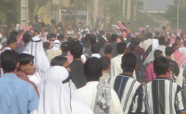  الاحوازيون يتظاهرون ضد الاحتلال الفارسي