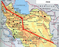 طريق الحرير المار بإيران